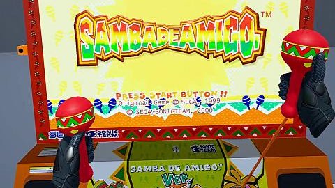 TheDCJunkyard's tweet photo. It's time for another #Dreamcast news round-up, and it's all happening this month! Daytona USA back Online, Dreamcast: Year Three announced, Samba De Amigo in VR, new translation projects, and more is rounded up in this handy article, up now on the blog: https://t.co/6cRZea7Poq https://t.co/u2ygFSSrlV