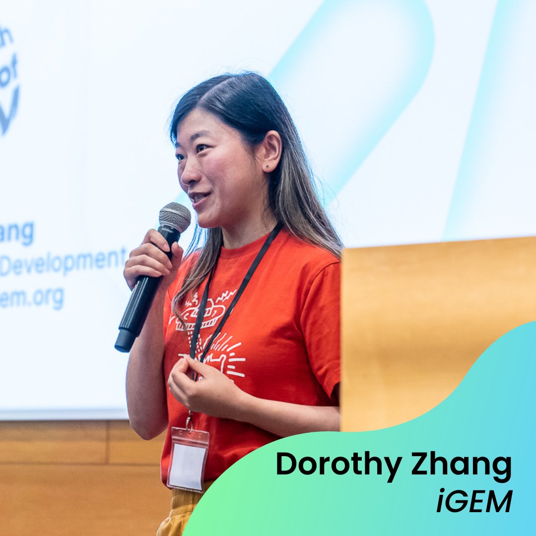 atg_synbio's tweet photo. 📣 What's better than #synbio? 🔬 👀 Dorothy Zhang's talk on "What is #iGEM?" at #ATGCongress was a huge success! 🏆 She took us on a journey through the world of #iGEMStartups and how they drive innovation in this field
#AllGrowingTogether #IIATGSynbioCongress https://t.co/poLItcwUd2