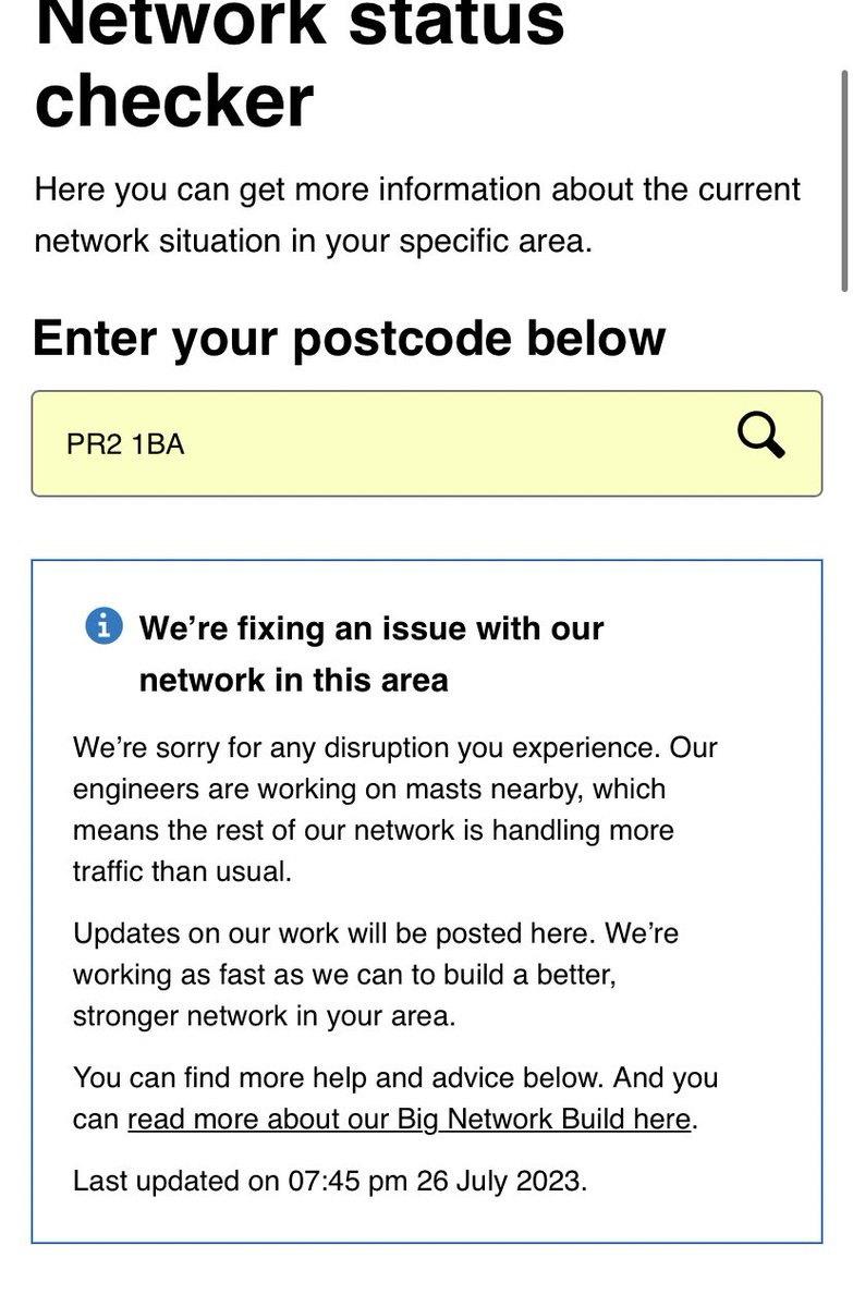 SamWalden97's tweet photo. @ThreeUKSupport Hi, still not working properly, cutting on and off to no signal. Been about a week now but status checker still suggesting and issue (updated last today). Any help? https://t.co/6W0yNhqHQI