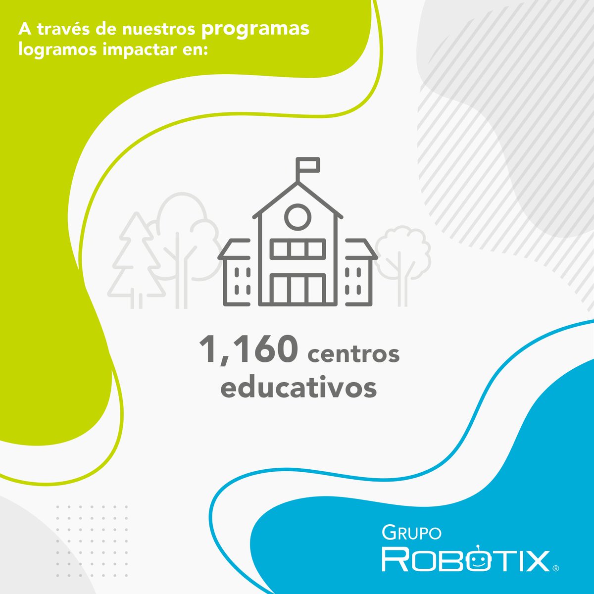 Fund_RobotiX's tweet image. ¡Durante el ciclo escolar 22-23 logramos un gran impacto como Grupo RobotiX! En conjunto con las escuelas, organizaciones, empresas y aliados para seguir impulsando la educación a través del Juego, la Robótica y las STEAM.

@SoyRobotiX @Fund_RobotiX

#SoyRobotiX #FundaciónRobotiX