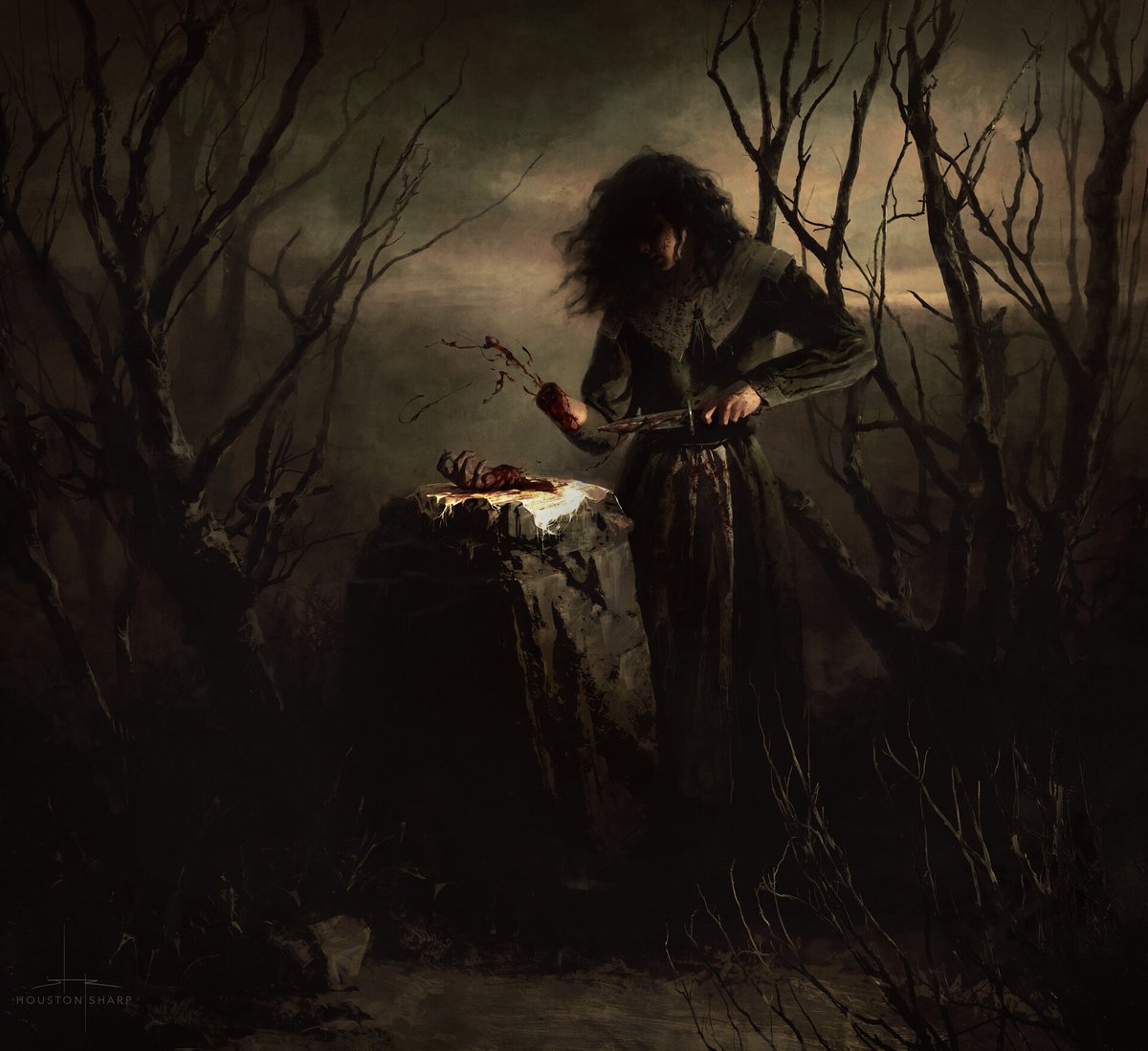 solisolsoli's tweet photo. Sarah Fier’s Cursed Hand by Houston Sharp https://t.co/rSXWO5i2YI