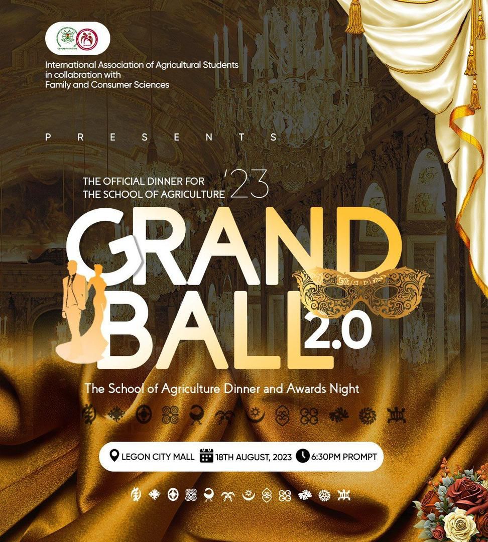 🏆✨ Join us for an unforgettable night of celebration and elegance at the Legon City Mall on August 18th! 🎉🍽️ 

Let's honor excellence and revel in the joy of achievements together. See you at the Awards and Dinner Night! 🥂🌟
#iaasug
#2023batch
#ugis75