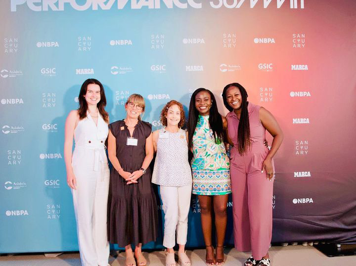 WomenSportsTech's tweet photo. WiST CEO + Founder Marilou McFarlane recently participated in a panel at the NBPA Performance Summit in Spain discussing the synergy of athlete investors! Thank you to the NBPA for hosting such an eye-opening event!
#WomeninSportsTech #ChangeTheRatio #CultureMatters https://t.co/GL3v33tWMp