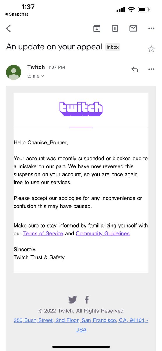BonnerChanice's tweet photo. I have no luck on any platform 😂. @Twitch had banned me for 7 days for no reason , apologized but DID NOT REMOVE THE STRIKE FROM MY ACCOUNT. I went back streaming after the 7 days, got on GTA RP and was dancing fully clothed and got permanently banned for SEXUAL GAMEPLAY 😑. https://t.co/3XItQOvk9p