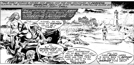 MarvelADay's tweet image. #MarvelADay #VT5 Outside the theater, our foursome decide to join forces as they follow Monte Harris to the lighthouse. - VA