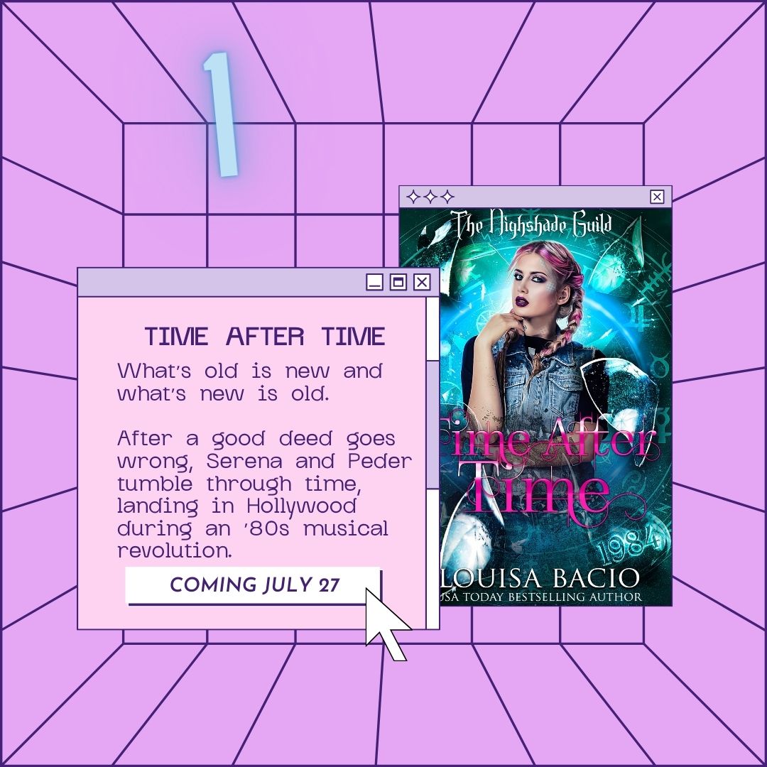 Louisabacio's tweet photo. #1LineWednesday
One moment the mages of the Nightshade Guild and their mates were holding hands and celebrating once again saving the world from an apocalypse and the next wham, bang and no thank-you-maโam.
#TimeAfterTime #ParanormalRomance
https://t.co/RF61l5lP6G https://t.co/3YhXiwOYY0