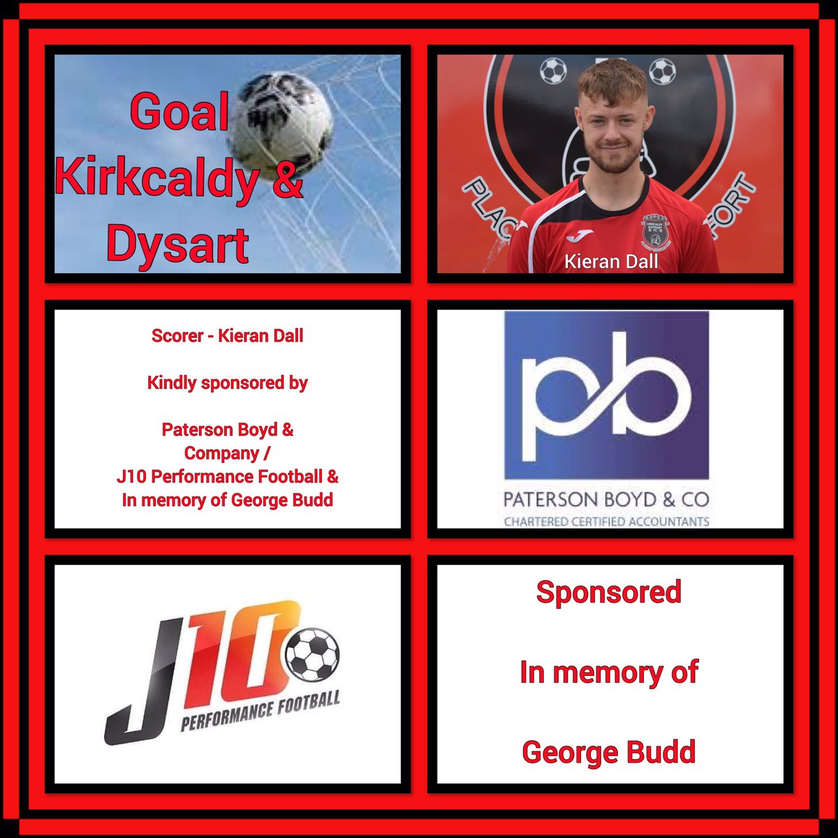 Kirkcaldy & Dysart FC tweet media