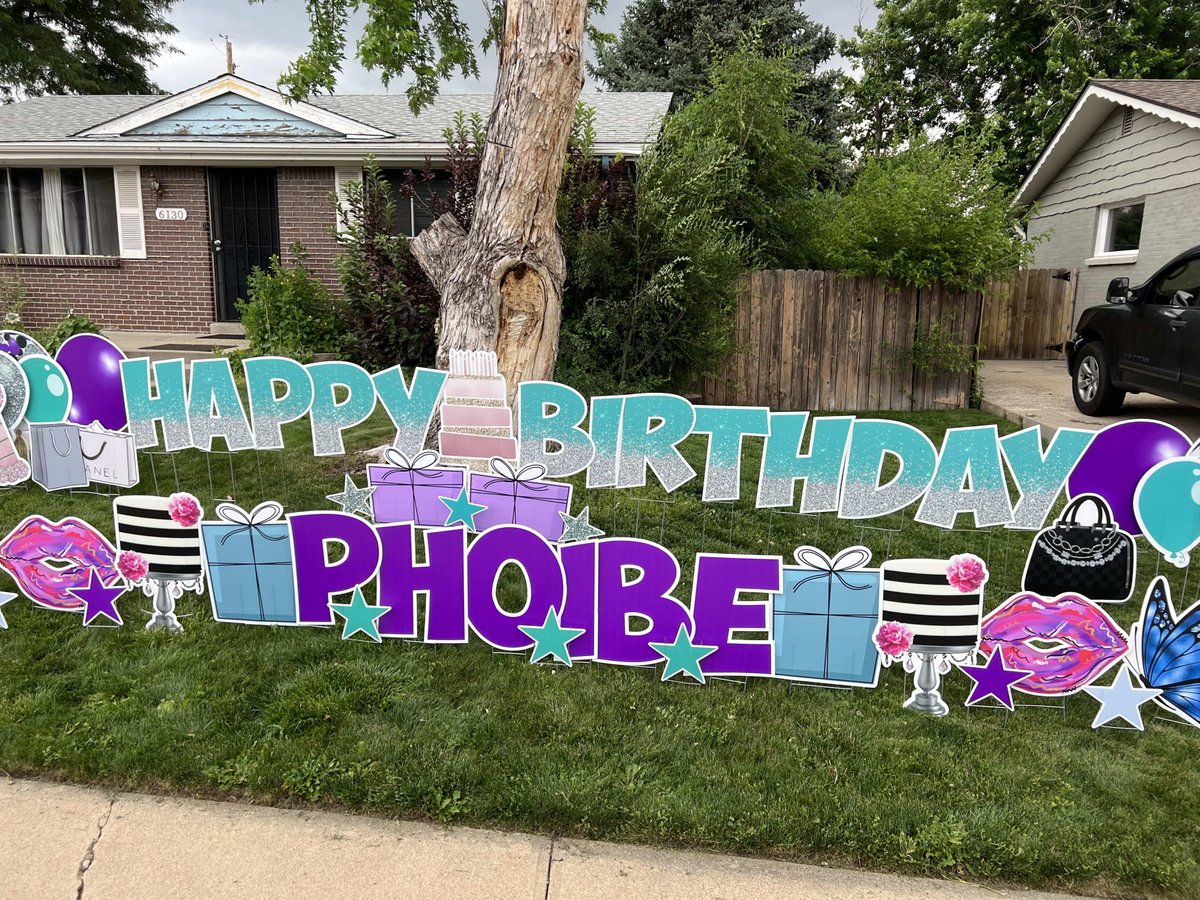 SGFoothills's tweet image. We LOVE repeat clients! We love celebrating all your life events with you. Thank you for trusting us again to make your event special! @sgfoothills #sgfoothills #signgypsiesfoothills #repeatclient #happybirthday #girlbirthday #girlsrule #readysetcelebrate