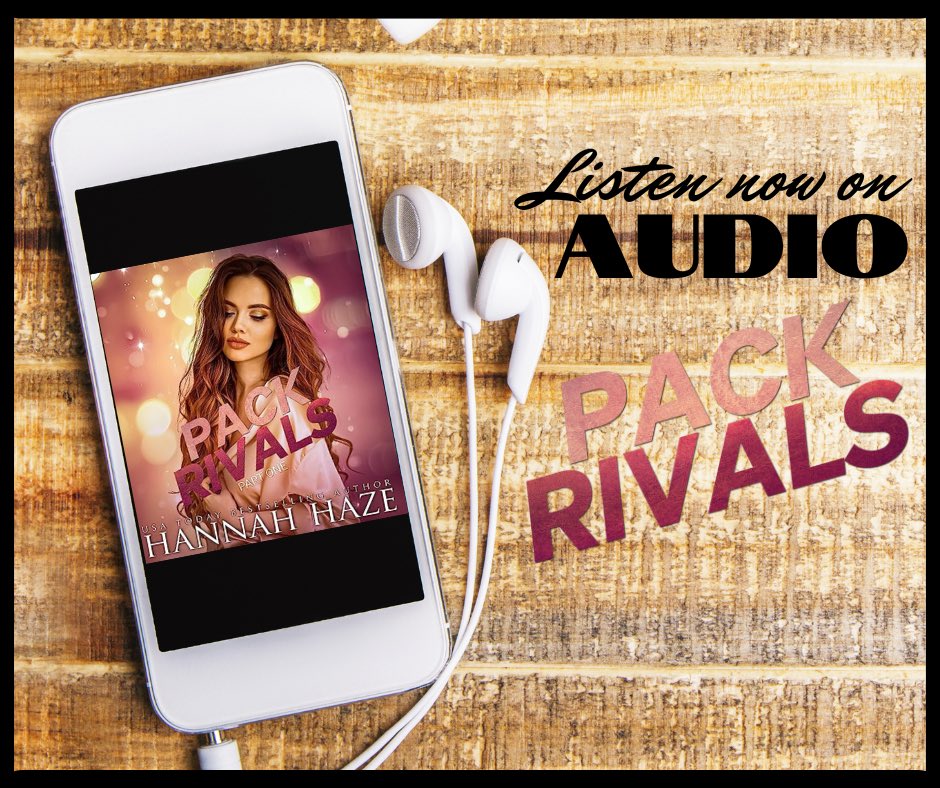 HannahHaze4's tweet photo. If you’ve been waiting for the audiobook of Pack Rivals, Part One is now available as a duet narration with Chris Boucher and Sierra Taft. Part Two to follow very soon.

Listen now on audible https://t.co/4bQaSsrEwU https://t.co/JMM7vH6y67