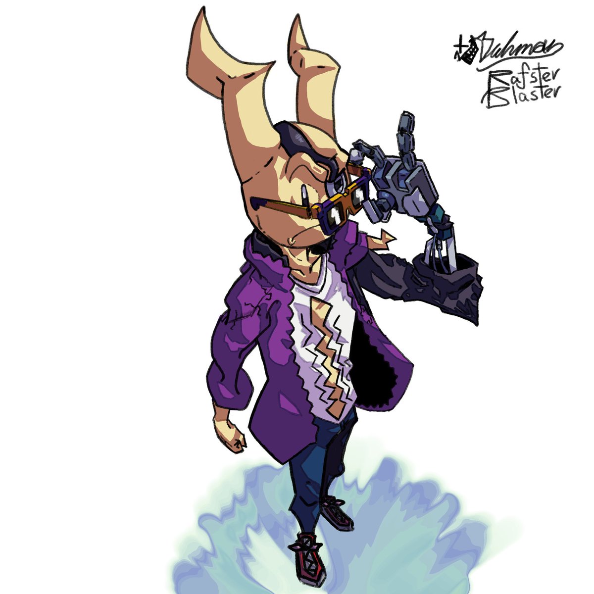 RafsterDigital's tweet photo. "Is this mf fr?" #ArtistOnTwitter #digitalart #originalcharacterart #originalcharacter https://t.co/LQcXUZCSsW