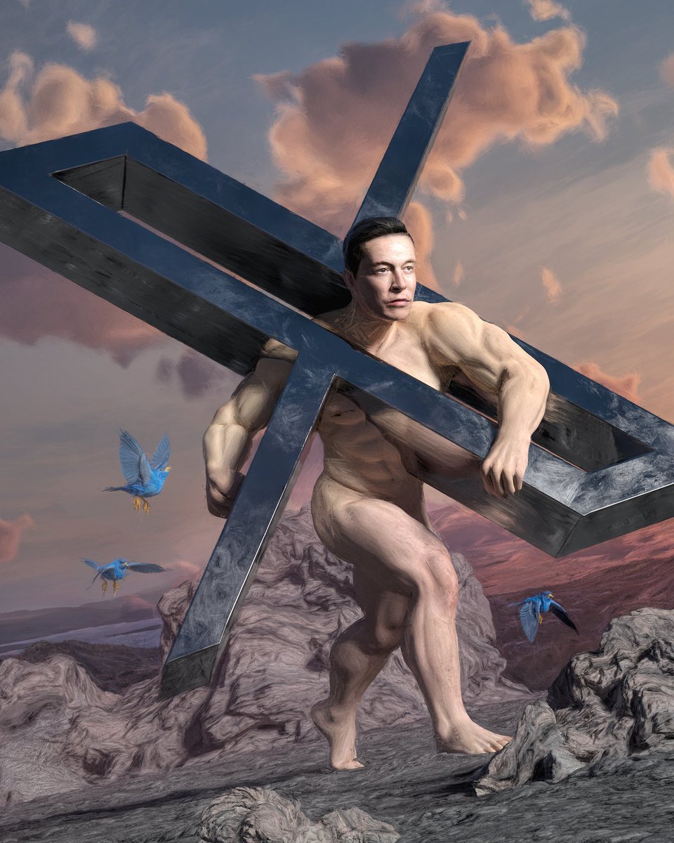 AirCoinreal's tweet photo. @elonmusk XMAN ELON🔥FROM BEEPLE. https://t.co/ZB5PV8eQfh