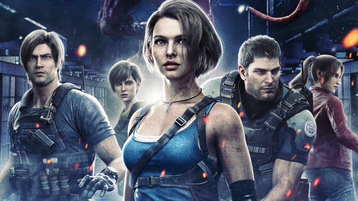 IGN's tweet photo. Resident Evil: Death Island takes a page from the video-game side of the long-running franchise, quickening its pace whenever an action sequence kicks in. Our review: https://t.co/g2BXOpsx2H https://t.co/ATtcBGFlMY