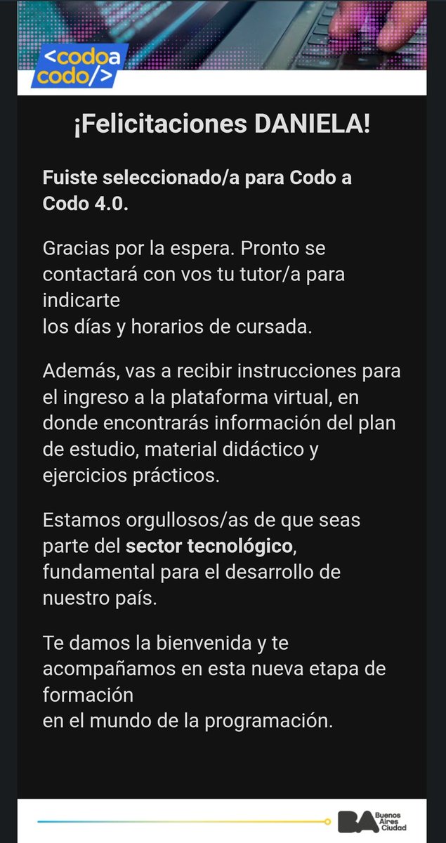 EsDaniFlores's tweet image. La buena noticia del día. #CodoaCodo 🤓🙌🏻✨️💫
