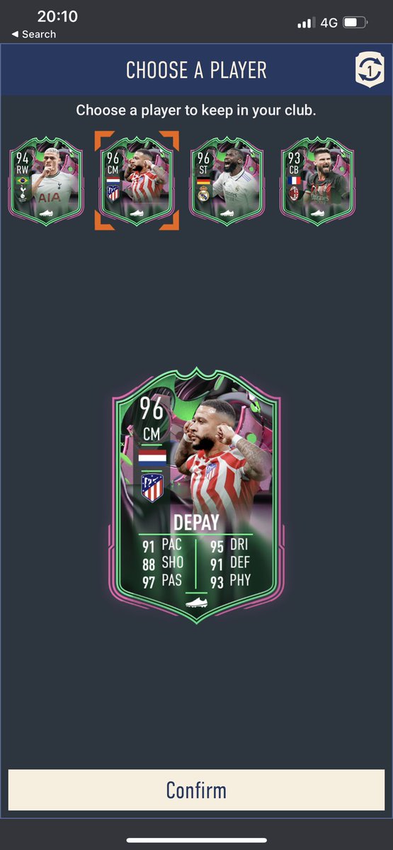 AMufc20's tweet photo. @FUT_Rory https://t.co/wcgOgfzB6z