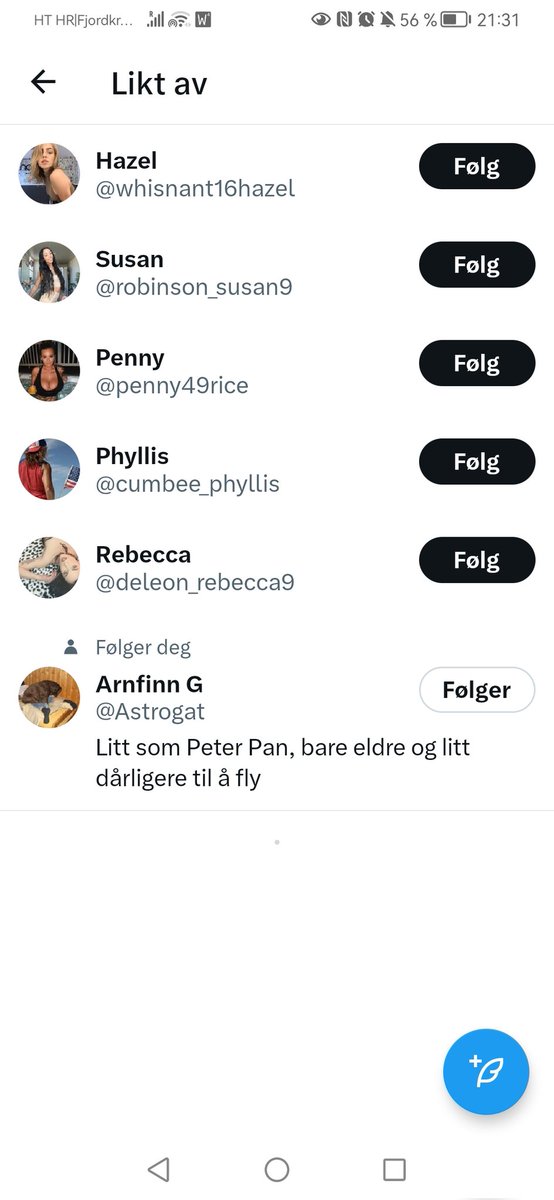 Se så mange helt ekte venner jeg har