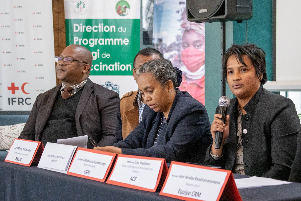 IFRCAfrica's tweet photo. July 26th marks the official launch of the World Disaster Report in #Madagascar. 

A unique opportunity for @MadaRedCross &amp; esteemed Malagasy authorities @BngrcMada, @Minsanp_Mada to discuss collective resilience for future health emergencies. https://t.co/Tr4HPXVzsY