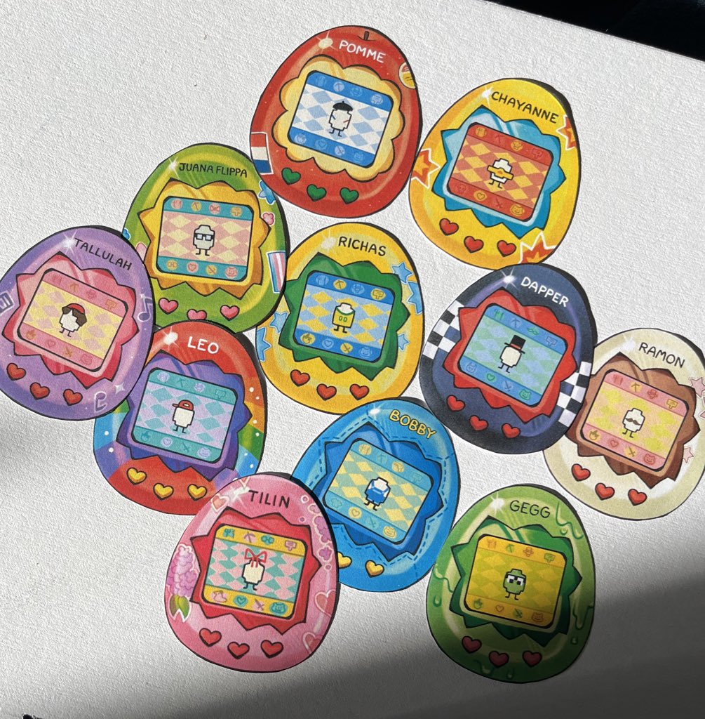 ☆ QSMP Tamagotchi Charms: B-Grades + Variants!! ☆