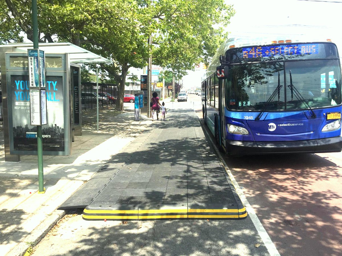 <a href="/NYCDOT/">dot</a> will receive $6 million from FTA to rehabilitate 10 bus stops in the Bronx. The award will improve safety and enhance service and reliability, resulting in shorter wait times for riders. #billions4buses #busmonth rideelectric.gov bit.ly/2023busgrants