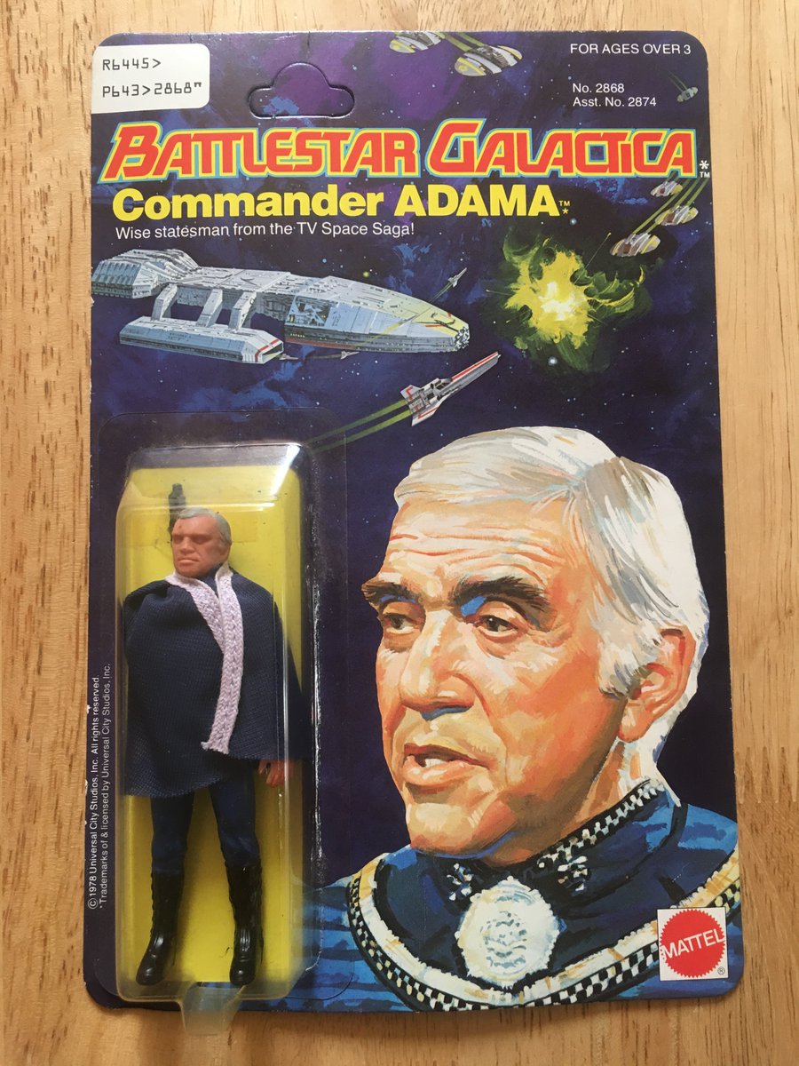 EwoksOut's tweet photo. Adama BSG 1978 https://t.co/0rnONZP6kx