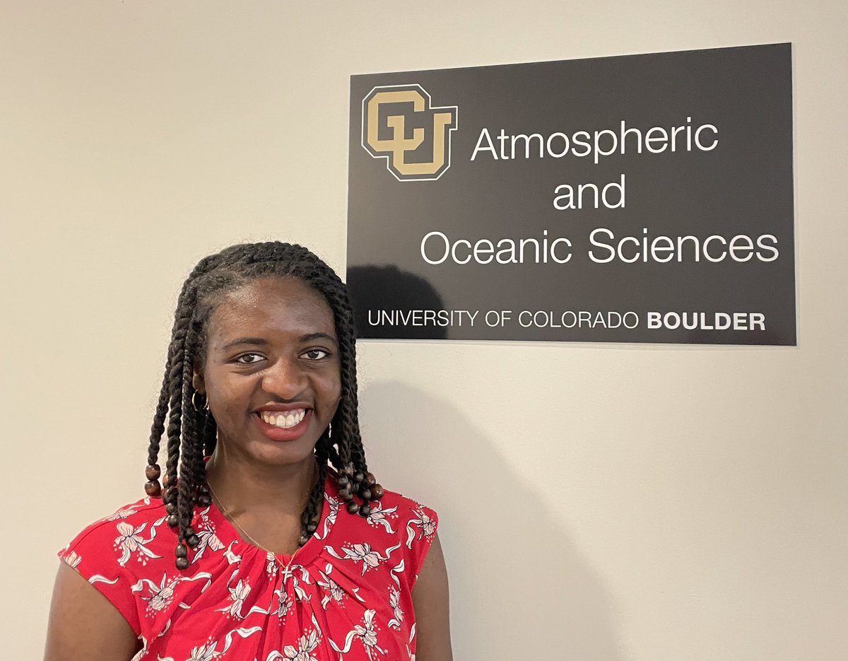 A little post about my summer internship. Week 8 here at CU Boulder for winter precipitation research. It’s been so much fun! Spending these last 3 weeks on our big research deliverables: Presentation, Poster, and Paper #WomanInSTEM