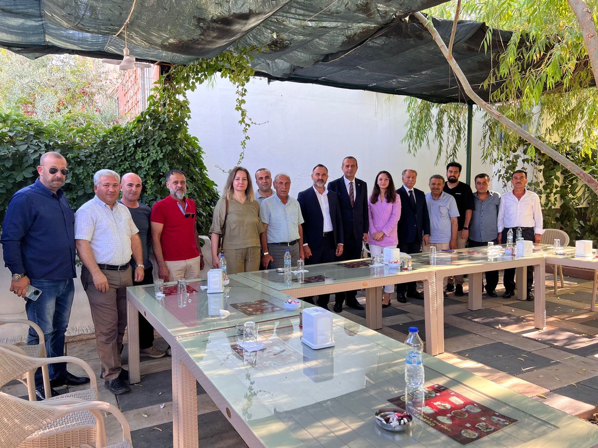 Bugün bizleri ziyaret eden, GAZİANTEP Milletvekilimiz Sayın Ertuğrul Kaya ,  Saha çalışmaları Koordinatörümüz Sayın Elif Menderes , Genel merkez yönetim kurulu üyemiz Sayın Hasan Kaplan ve teşkilatımızla bir araya gelerek İstişarede bulunduk.