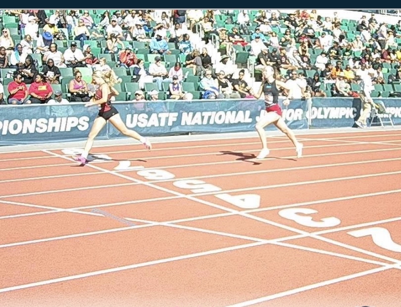 Congratulations to Kelsey Moore on competing at nationals in the 400h. Kelsey ran an outstanding race, improving on her PR and moving up the rankings by nine spots! Can’t wait to see her senior year.
