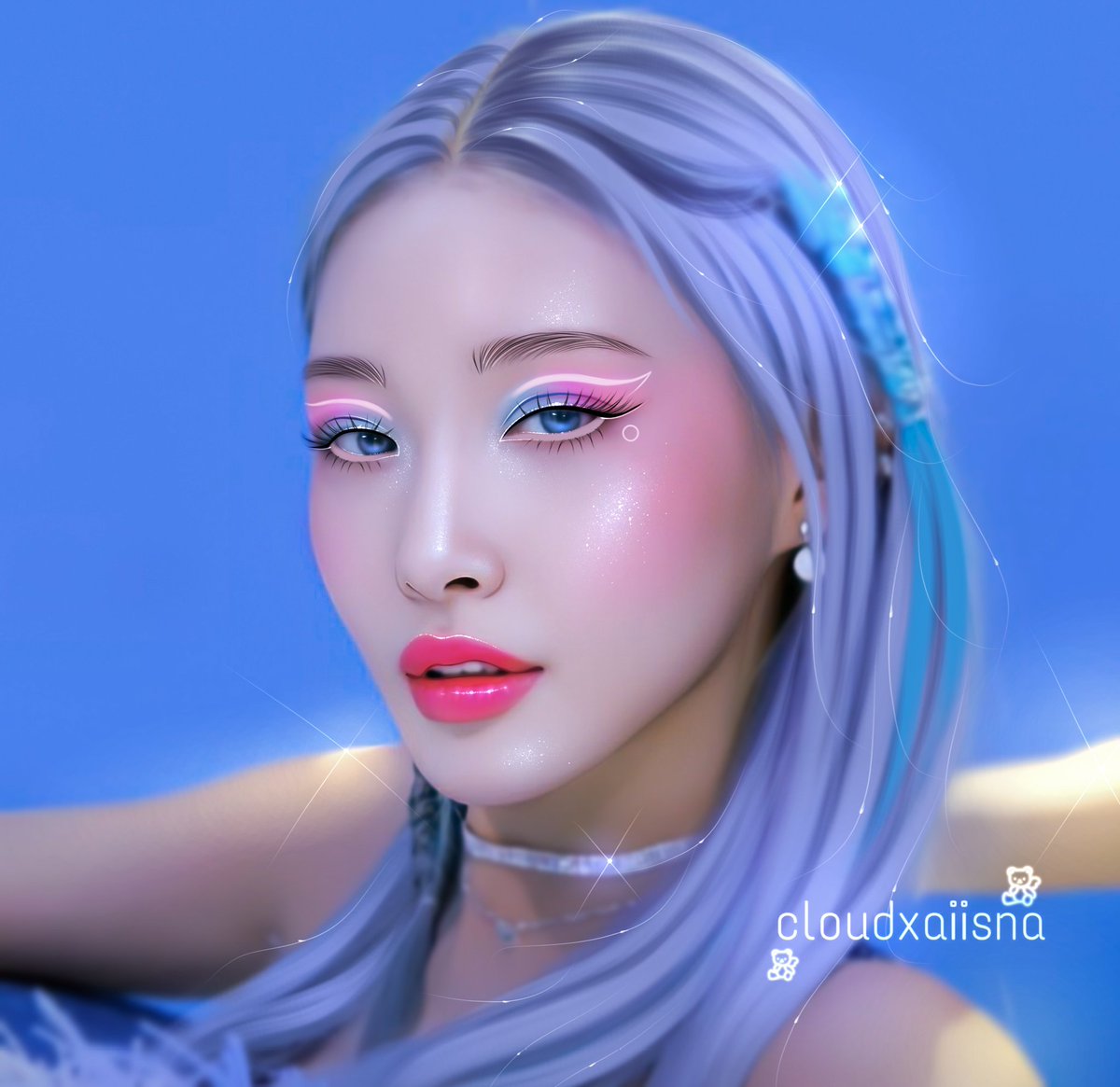 cloudxaiisna's tweet photo. Chungha 💎🤍 

#edit #chungha #sparkle #manip #Manipulation #ibispaintx #digitalart #fyp #fypage #mv #fanart #fanpage #kpop https://t.co/JsYIW2AWvo