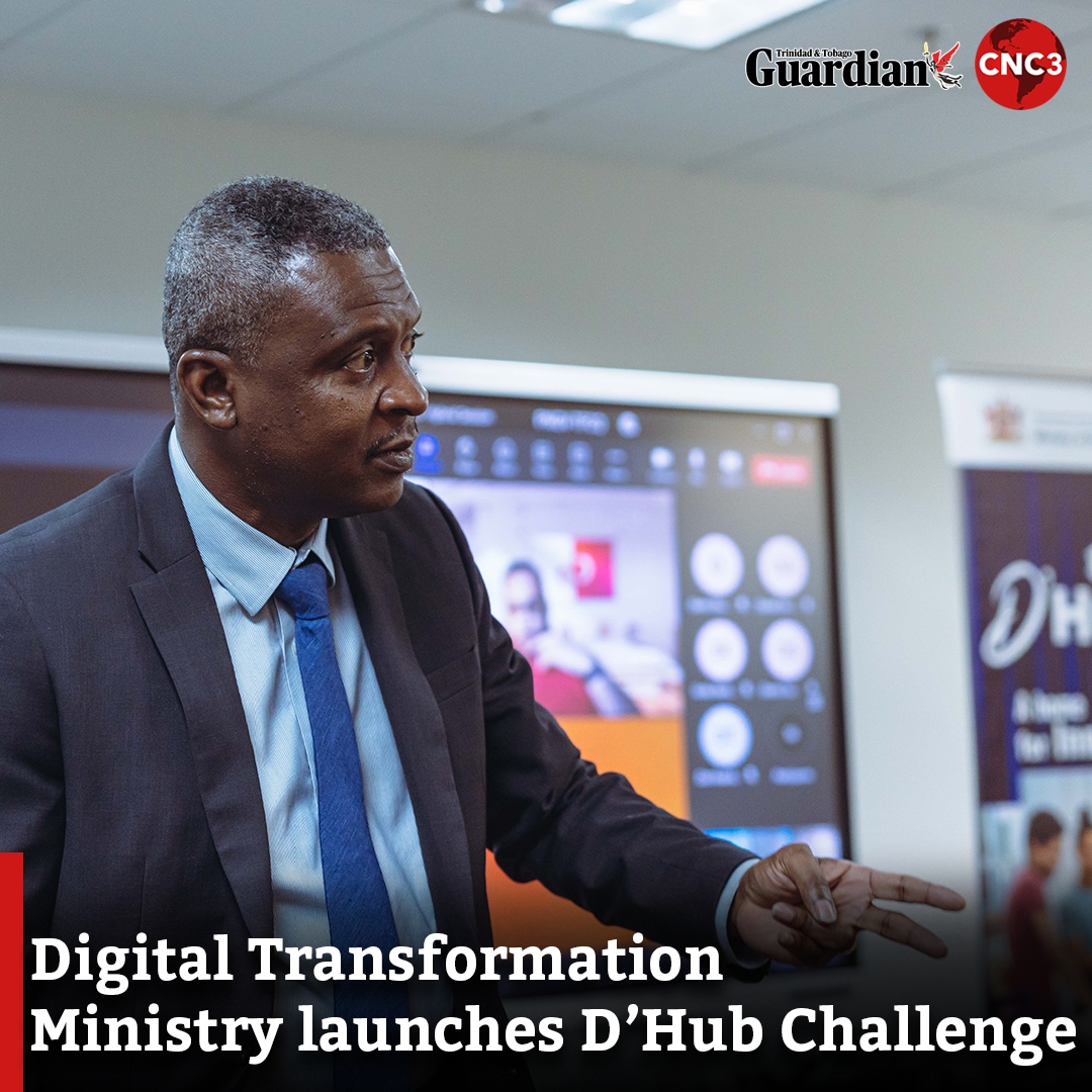 GuardianTT's tweet photo. The Ministry of Digital Transformation has launched a contest for local developers registered in D’Hub, to create digital solutions that address critical public sector, social, economic, and environmental needs in T&amp;T.

For more: https://t.co/sLFPnOv5Gj https://t.co/oTAUIfM74x