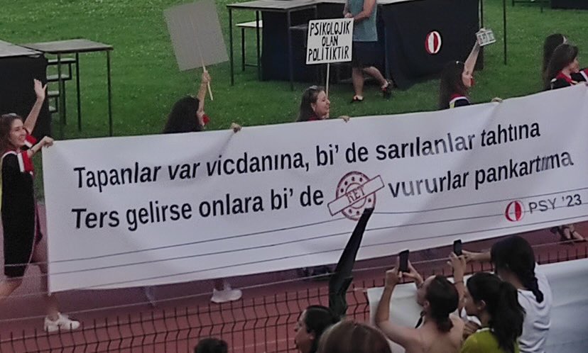 Bugün, ODTÜ mezuniyet töreni. 🤍