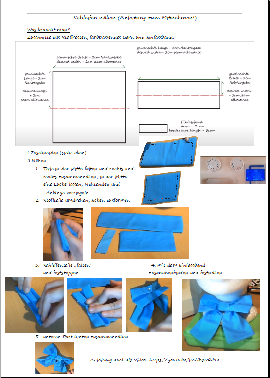 Auch für den Stand auf der @ContakuMD : eine kleine Anleitung zum Mitnehmen die beschreibt wie man ganz einfach Schleifen nähen kann! Freut euch drauf :) #contaku #nähen #schnittmarie #anleitung #diy #schleifen