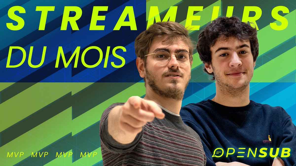RTBF_iXPe's tweet photo. C'EST. FAIT.

@Slyex_YT &amp; @GuiltyRl roulent sur cet #OpenSub et remportent les 50 subs ! 🏆 https://t.co/z2TP3lmJYf