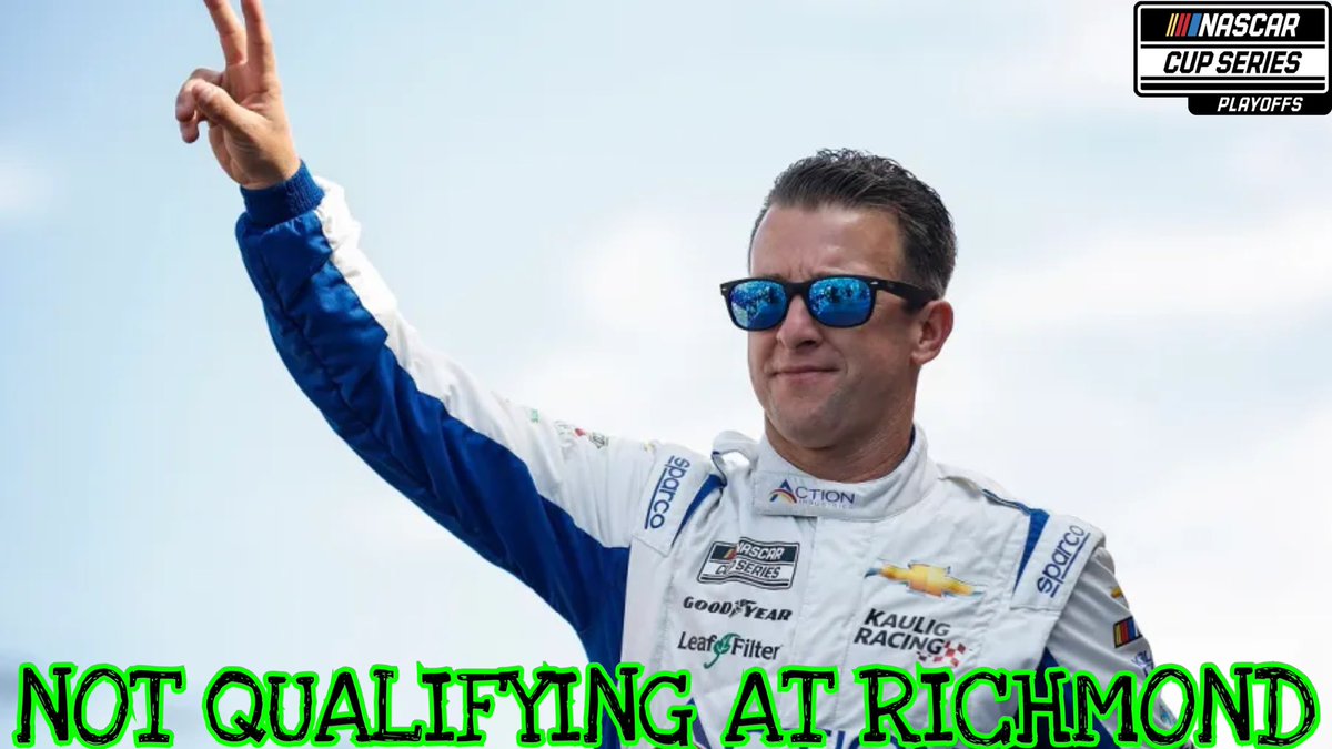 AJ Allmendinger will miss Cup Series practice & qualifying at Richmond f... https://t.co/VhNLu4Px78 via @YouTube

Cup Series bubble driver AJ Allmendinger is missing practice and qualifying for the Xfinity race at road america. My thoughts. #NASCAR #NASCARPlayoffs #NASCAR75 https://t.co/s9uvCXN56E