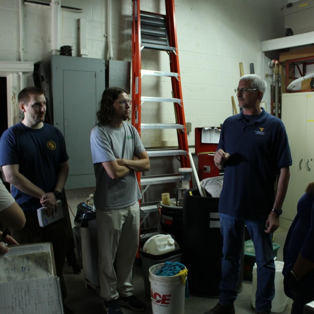 WVMCHD's tweet image. Members of MCHD Threat Preparedness donned hazmat suits and other PPE for a HAZWOPER training yesterday, a course that teaches clean-up and emergency response workers how to operate safely during various scenarios involving hazardous materials. #ThreatPreparedness #WVMCHD