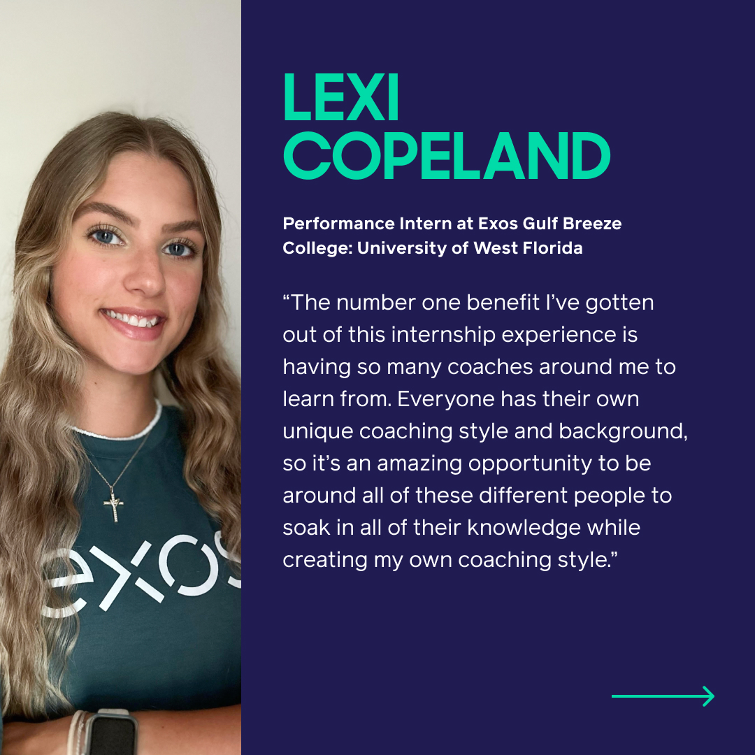 TeamEXOS's tweet photo. Internships are more than just resume-builders. They provide real-world exposure and a platform to establish networking connections. In honor of #NationalInternDay, we're celebrating our very own interns! Learn more about their experience joining #TeamExos for the summer. https://t.co/JOXExP40Wz