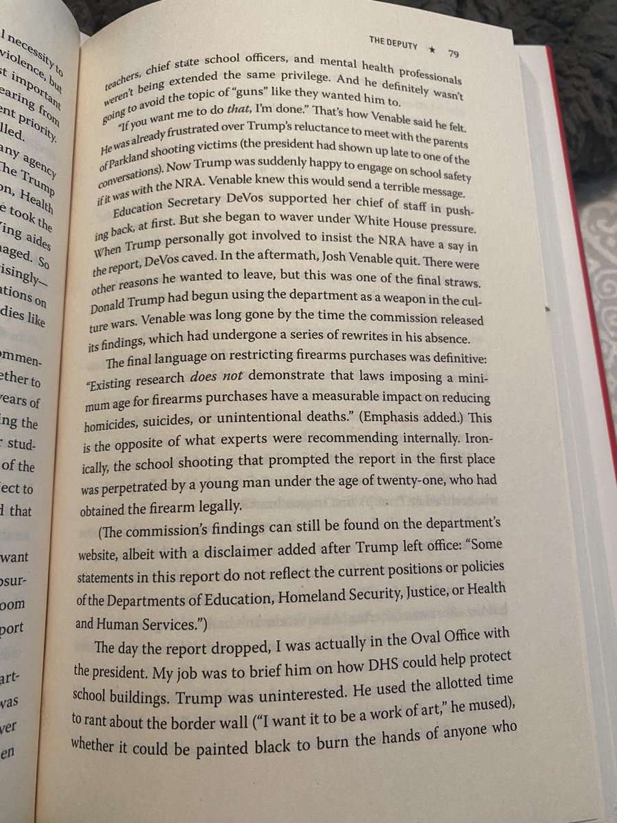 (1,2) I thought I knew everything about the last administration and its response to the Parkland shooting.  However, the new <a href="/MilesTaylorUSA/">Miles Taylor</a> book Blowback adds some new and infuriating details.  The fact of how involved the NRA was in the response was worse than I thought.