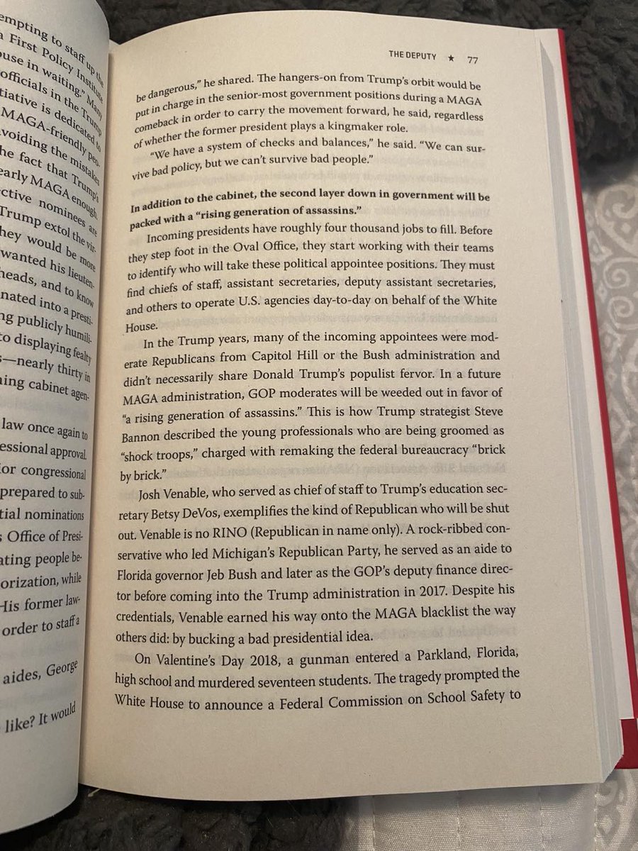 fred_guttenberg's tweet photo. (1,2) I thought I knew everything about the last administration and its response to the Parkland shooting.  However, the new @MilesTaylorUSA book Blowback adds some new and infuriating details.  The fact of how involved the NRA was in the response was worse than I thought. https://t.co/DtMKOCwvq2