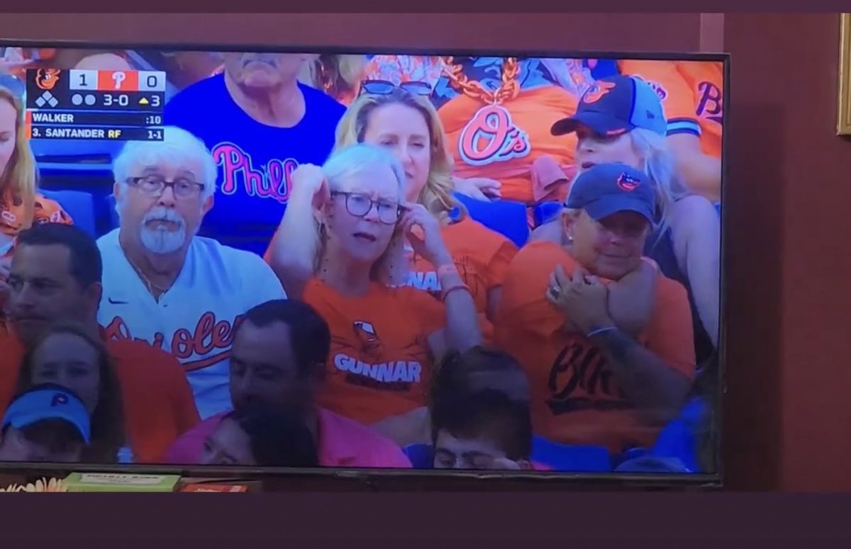 When <a href="/Mollyonamission/">Molly</a> &amp; I made an appearance on MASN last night 😂🫣
