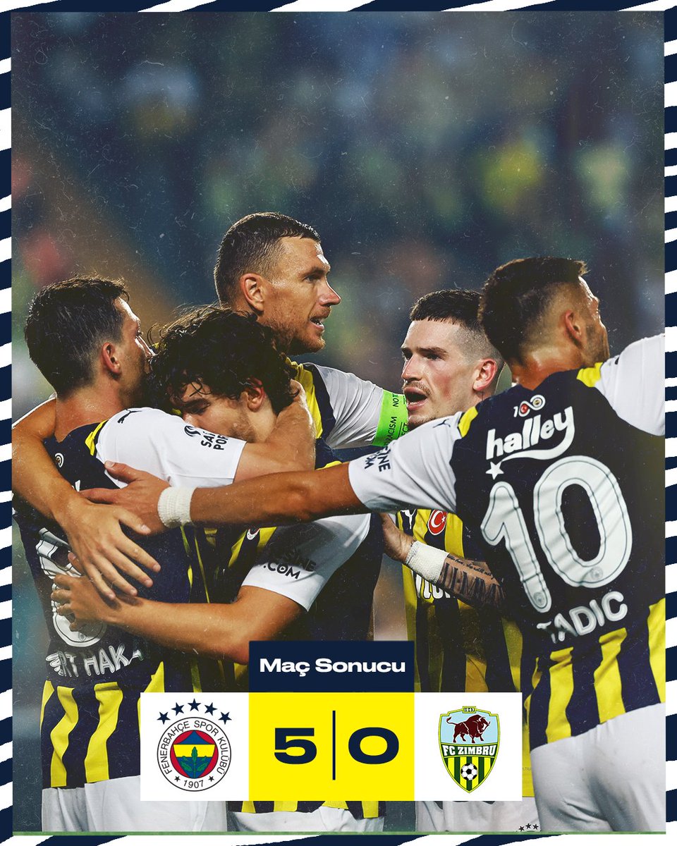 5-0 kazanıyoruz! 💪 

#FBvZIM #UECL