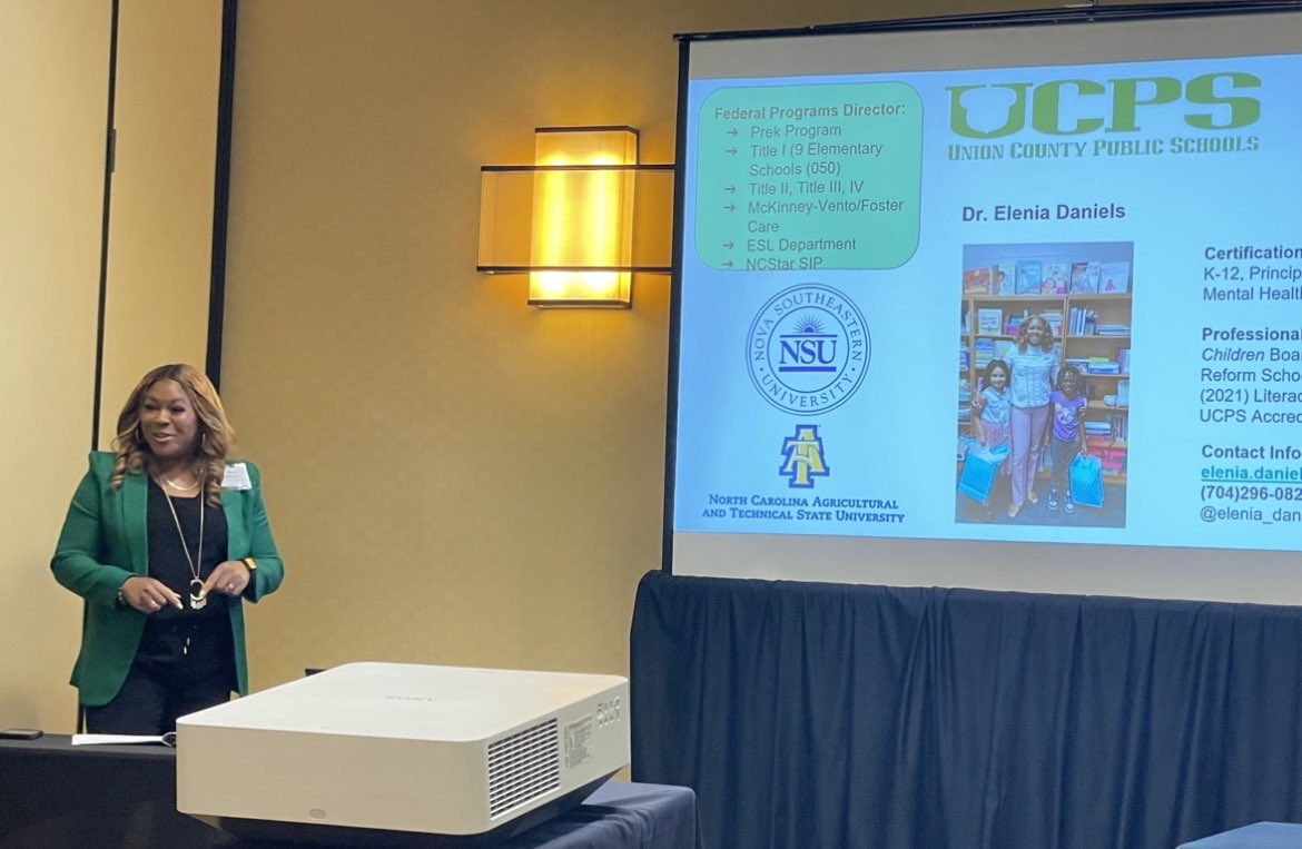 Grateful for the opportunity to share the Mentor/Mentee experience at the NCDPI ESSA Summer Conference. #mentorship <a href="/UCPSNC/">Union County Public Schools</a> <a href="/AGHoulihan/">Andrew G. Houlihan</a> <a href="/blaise05/">Jonathan Tyson</a> <a href="/NCDPI_OFP/">NCDPI Office of Federal Programs</a>