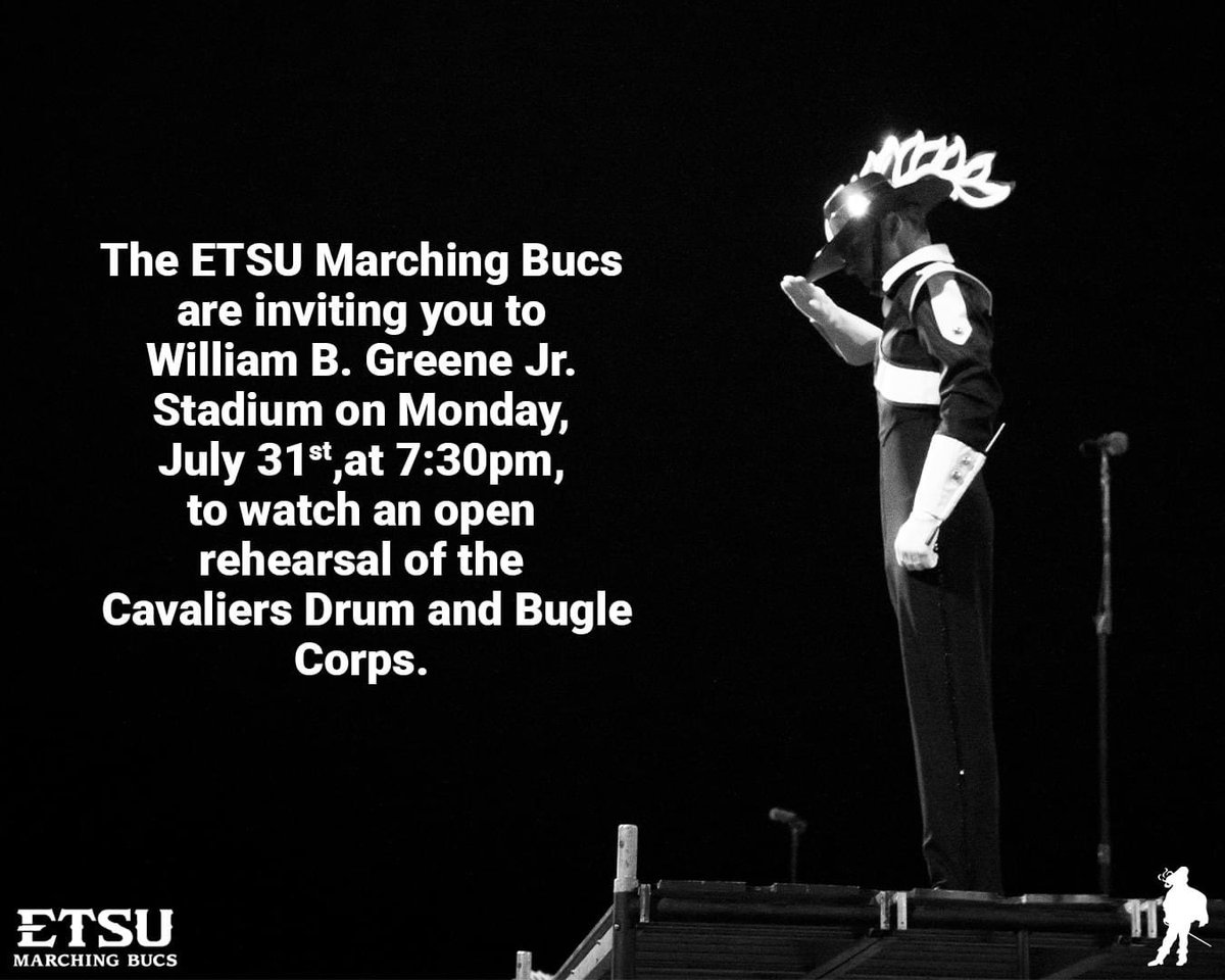 ETSU Marching Bucs (@Marching_Bucs) on Twitter photo 2023-07-26 19:59:28