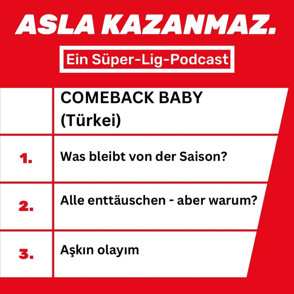 Wusstet ihr eigentlich, dass ich einen Sportpodcast namens Never Win habe, wo ich über Fußball und NBA Basketball rede?

Und in einem Sonderformat da auch NUR über türkischen Fußball rede? 

Nun, Gala ist Meister geworden als feiern wir nachträglich!

Erste Ausgabe seit Feburar