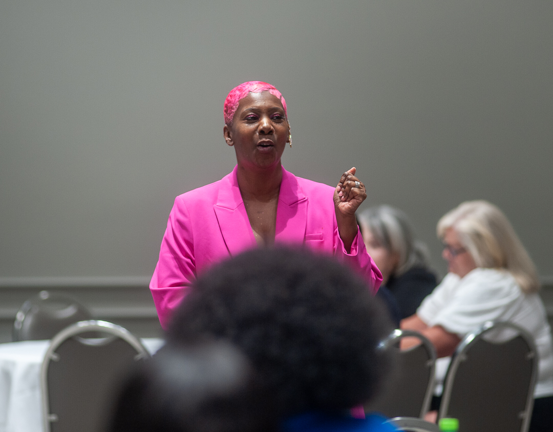 JCPSDEP1's tweet photo. Feeling empowered and energized after the second half of the 2023 JCPS Racial Equity Institute. JCPS  educators learned about the LTR program, “Lit &amp;," supporting LGBTQ+ students, Cultural Responsiveness and so much more!  

Great job @bunton_bj facilitating today’s institute. https://t.co/2msIB54uAe