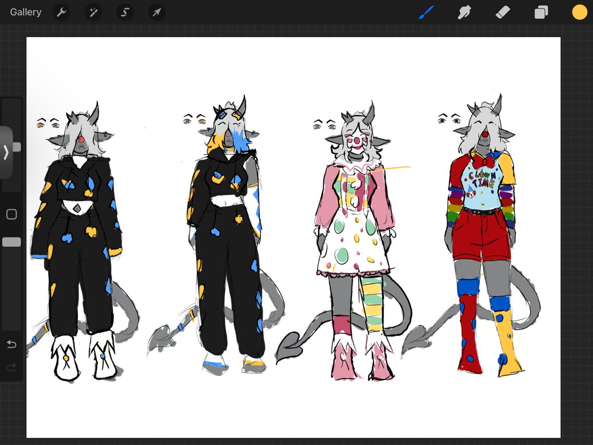 Clownily's tweet photo. I also did some other #sketches here https://t.co/y88gQeg9uQ