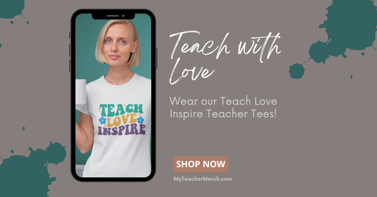 👩🏫❤️✨ Introducing our 'Teach Love Inspire' t-shirt! 👕📚 myteacherlife.org/product-page/t…

#TeachLoveInspire #EducatorImpact #TransformativeTeaching #PassionForTeaching #MakingADifference