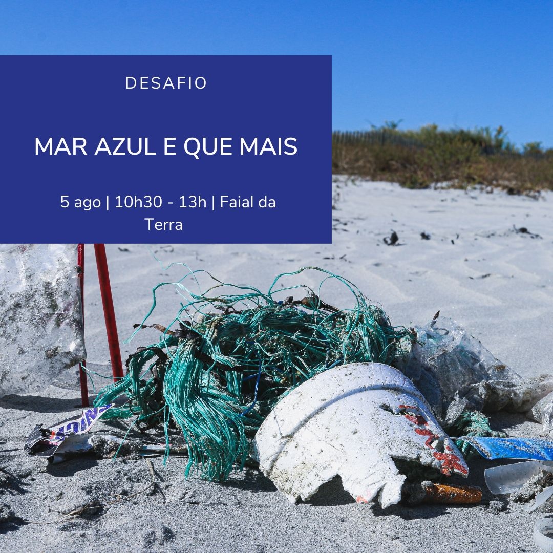 🌊 Mar Azul e Que Mais | 📆 5 ago, 10h30 – 13h | 📍 Faial da Terra, São Miguel

Junte-se a nós para uma ação de limpeza de praia e saiba como contribuir para um oceano mais saudável. 

➡️ shre.ink/9XJo

Foto: Brian Yurasits on Unsplash

#MudarPorUmOceanoMaisAzul