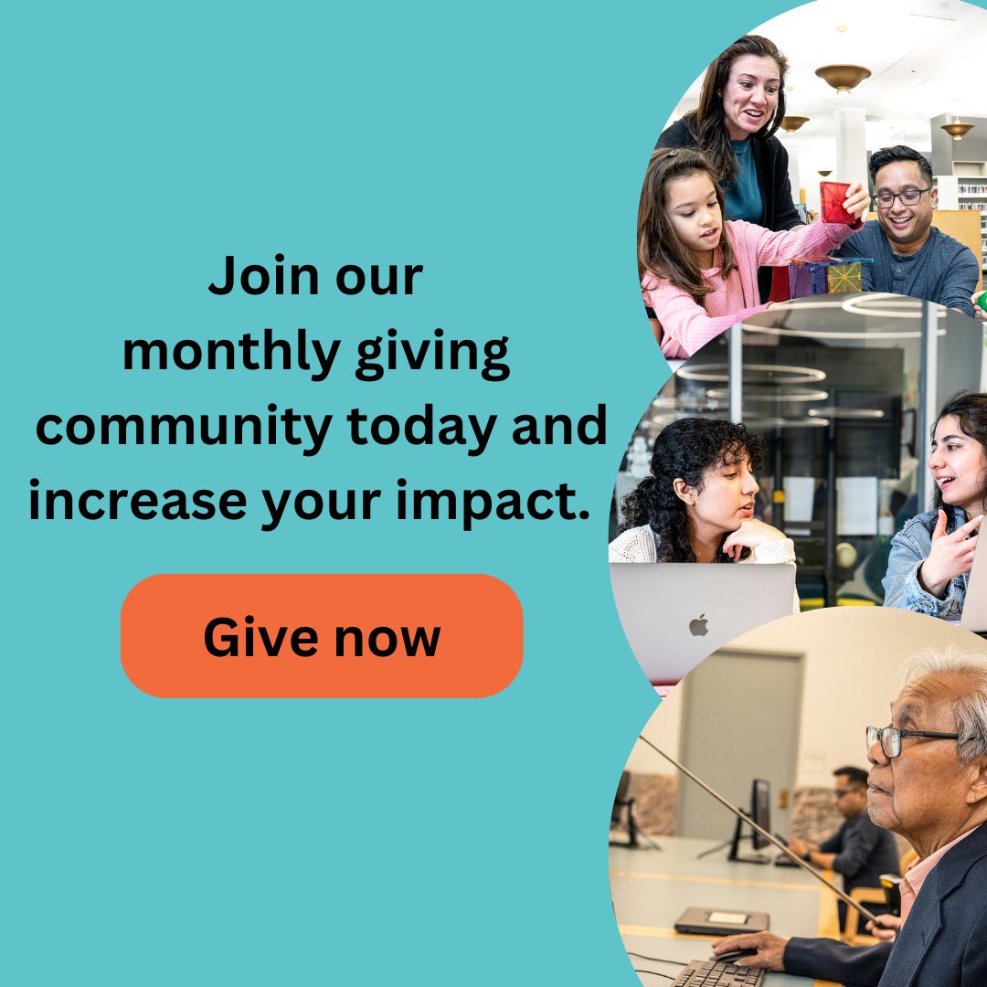 CPLFoundation's tweet photo. Walk into any Chicago Public Library branch and you might hear preschoolers laughing during storytime or see teens painting a mural
You can make more possible with a monthly gift! All it takes is $10 a month: https://t.co/GyZKyiqdm4
#CelebrateCommunity #PowerOurLibrary https://t.co/ehATSUEzlI