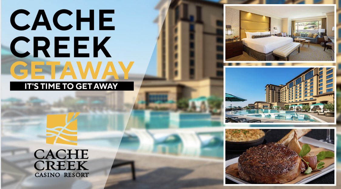 Marcus (@itsmarcusd) on Twitter photo Enter on Star101.3's site now 📲ihe.art/Z7MQITz for a chance to win a 1-night stay & $100 dining credit
<a href="/CacheCreekCR/">Cache Creek Casino Resort</a>! Enjoy gaming, nightlife & dining at an unforgettable getaway at Northern California's premiere casino resort! #ad Enter on Star101.3's site now 📲ihe.art/Z7MQITz for a chance to win a 1-night stay & $100 dining credit
<a href="/CacheCreekCR/">Cache Creek Casino Resort</a>! Enjoy gaming, nightlife & dining at an unforgettable getaway at Northern California's premiere casino resort! #ad