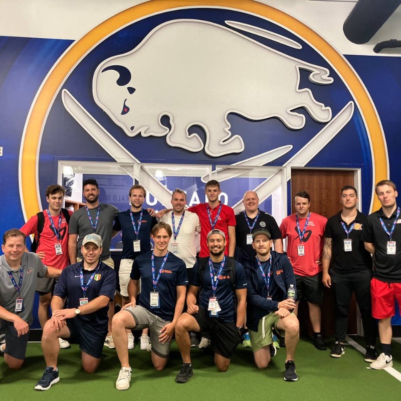 usahockey's tweet photo. The 2023 USA Hockey-BioSteel Boys 15 Player Development Camp saw 13 coaches from Denmark, Italy, and the Netherlands, helping grow the game using the American Development Model 🌎

@BioSteelSports | #USAHPDC