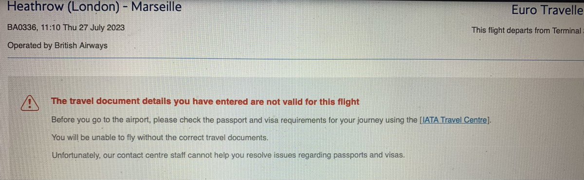 Pilot Pip (@psafetypodcast) on Twitter photo What’s the problem here <a href="/British_Airways/">British Airways</a> ? My last 3 or 4 flights with you I’ve gotten this message. I can check in online but it won’t issue a boarding pass. My stored passport details are up to date and valid.Can you solve it ? What’s the problem here <a href="/British_Airways/">British Airways</a> ? My last 3 or 4 flights with you I’ve gotten this message. I can check in online but it won’t issue a boarding pass. My stored passport details are up to date and valid.Can you solve it ?