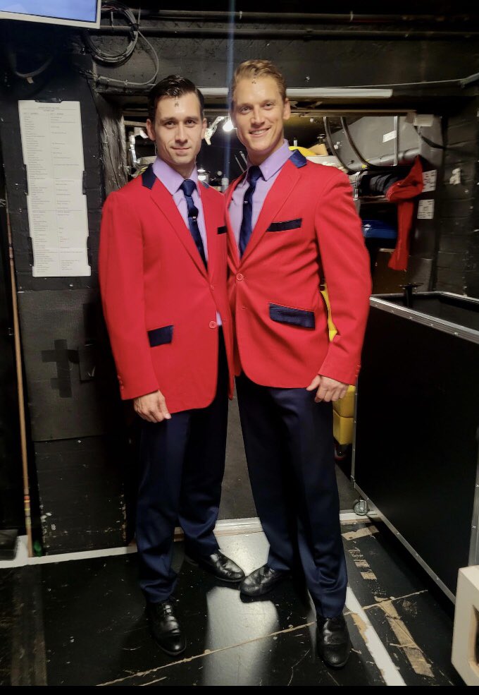 How proud I am!! ❤️❤️ <a href="/KarlJWilson/">Karl James Wilson</a> plays Nick Massi &amp; <a href="/PeterNash9/">Peter Nash</a> is Tommy DeVito in <a href="/JerseyBoysUK/">Jersey Boys</a> <a href="/TrafTheatre/">Trafalgar Theatre</a> 👏🏻👏🏻